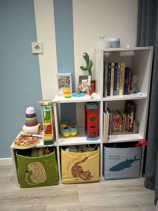 Дитячий стелаж на 10 комірок Новий зі складу 140х30 В наявності