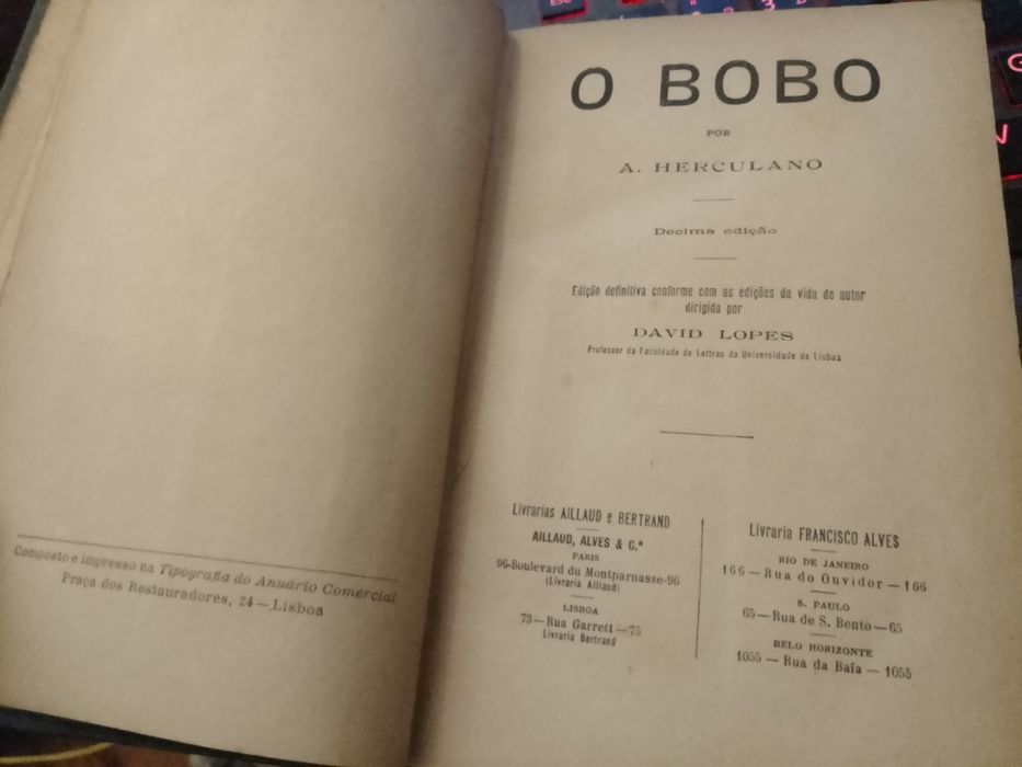 O Bobo-Herculano8E-A cidade e as Serras-Eça8E-T.Bébé Refeiçao3EDesde3E