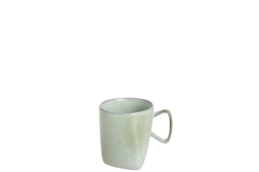 Kubek porcelanowy MINT miętowy 300ml. J-Line