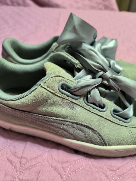 Sapatilhas puma com laço
