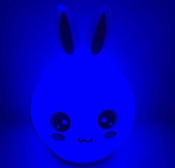 Силиконовый ночник со встроенным Аккумулятором "Зайка"