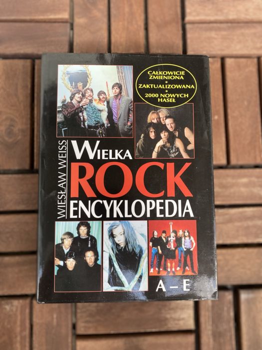 „Wielka Rock Encyklopedia A do E” – pierwsza część encyklopedii rocka.