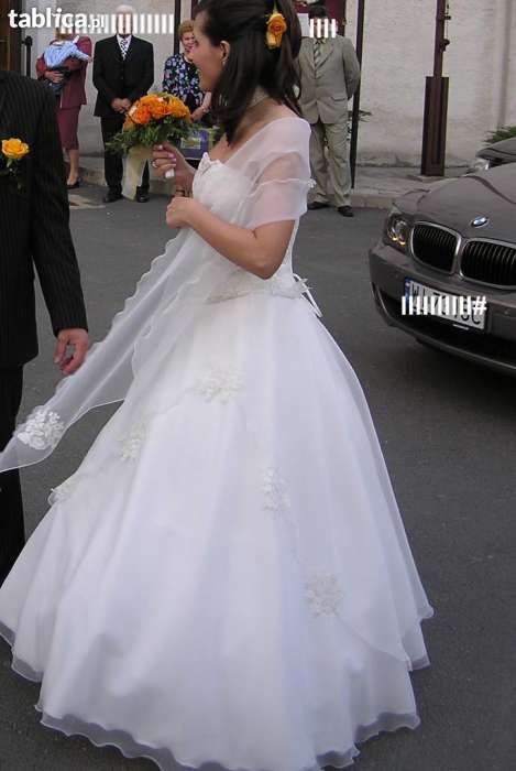 Suknia Ślubna rozmiar 36/38 kolor ecru