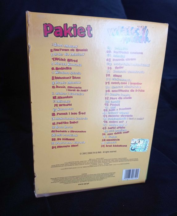 Wlatcy Móch- Pakiet oryginalny 10 x DVD