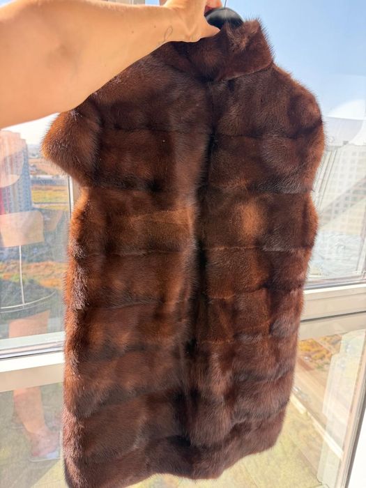 Жилет норковую шубу/жилетку в хорошем состоянии