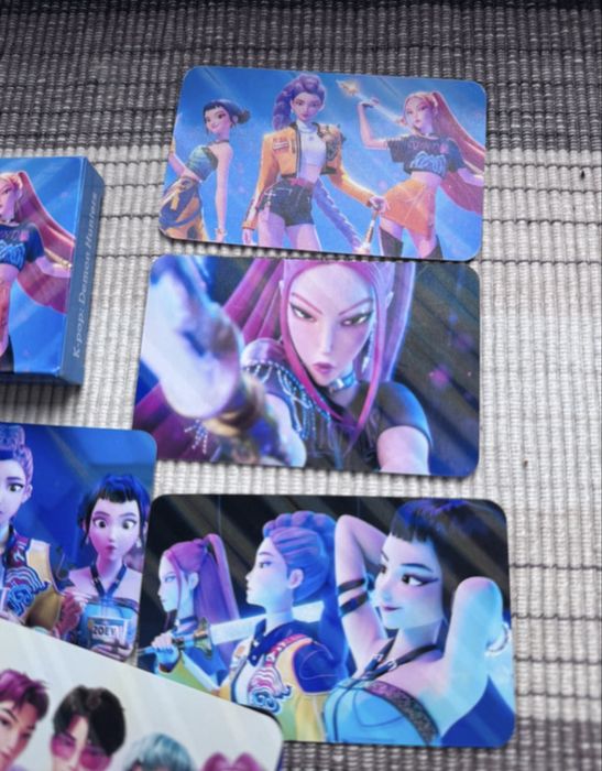 Karty kolekcjonerskie demon hunters / k pop / huntrix