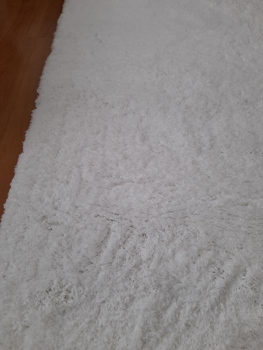 Tapete Beliani com area 230 x 160 Novo Branco