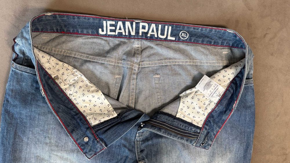 Spodenki, bermudy, capri, jeansowe męskie, Jean Paul r. XL-super stan