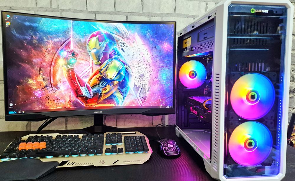 Мощный Игровой Пк gtx1060 i3 10100f Cs2 Dota2 GtaV Stalker2
