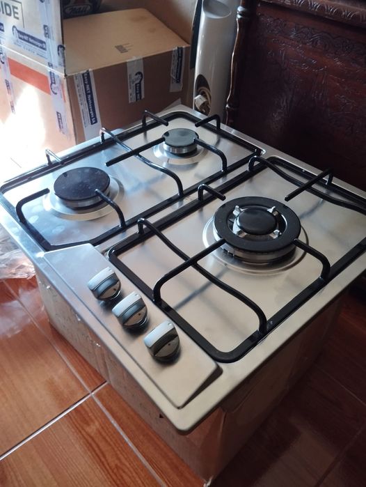 Placa a gás em inox jocel