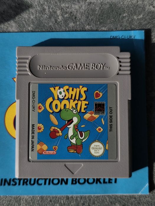 Yoshi's Cookie Game Boy | Komplet w pudełku (CIB) | Oryginał