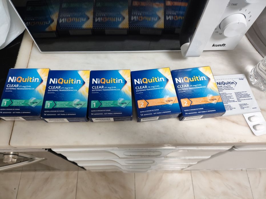 Pensos para deixar fumar  NOVOS