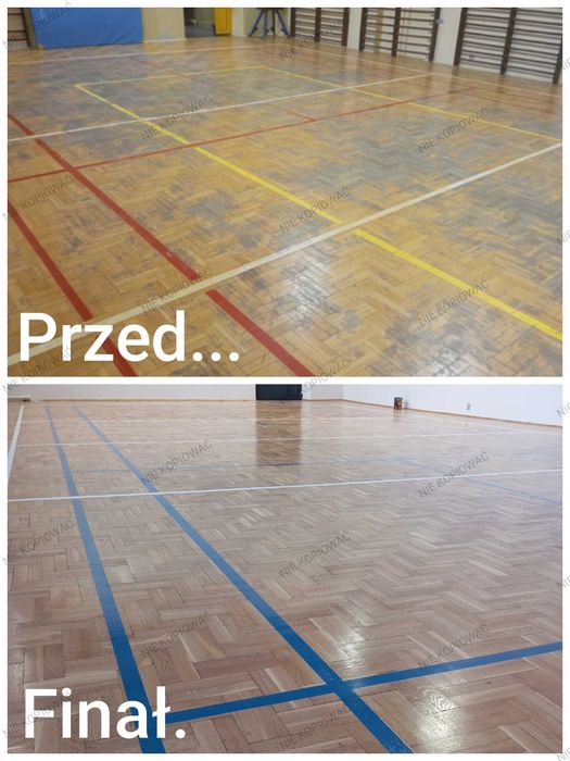 Cyklinowanie parkietów i schodów