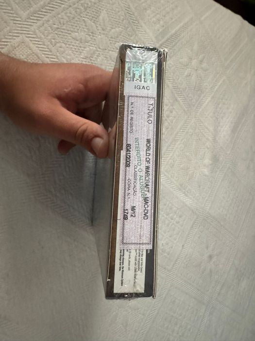 Lote Colecionador World of Warcraft - Inclui Jogo Original SELADO (IGAC 2009)