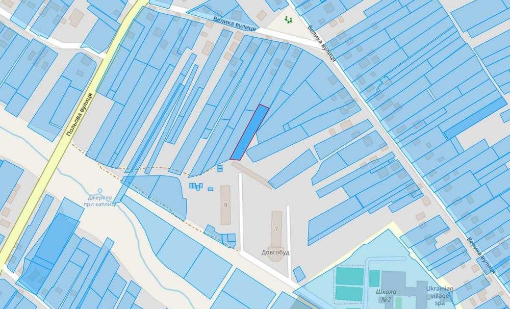 Земельна ділянка 11.8 сотки в Центрі Бородянки