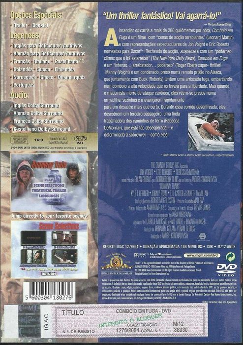 Comboio em Fuga (1995)