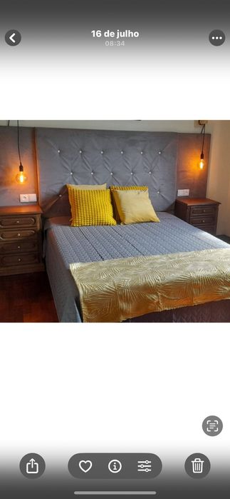 Cama de casal para venda