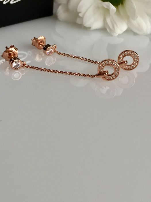 Позолочені сережки Thomas Sabo, цирконій