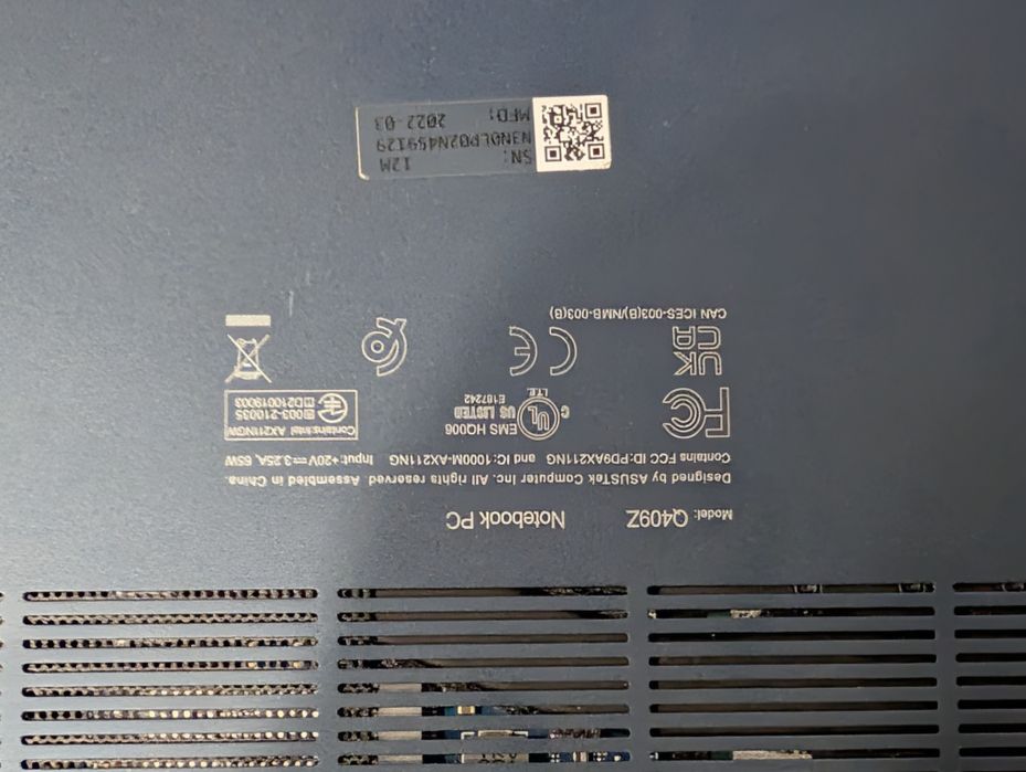 ASUS ZenBook Q409Z OLED 3k 90Hz | Core i5-1240P | DDR5 8Gb | SSD 1Tb