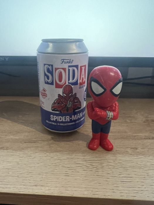 Soda pop spider man