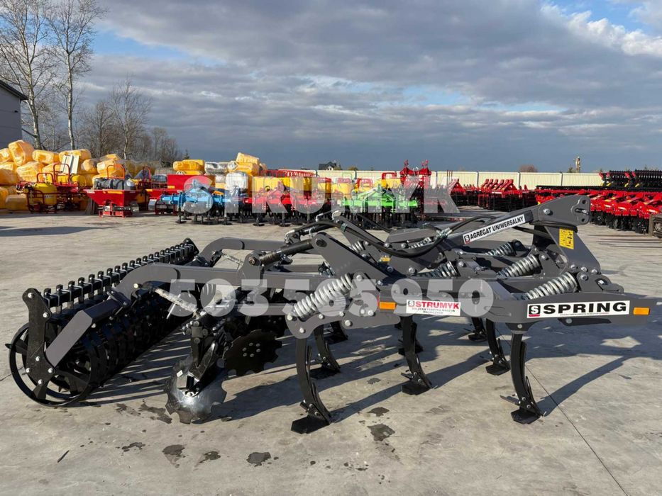 BEZORKOWIEC STRUMYK gruber agregat orkowo-podorywkowy SPRING brona