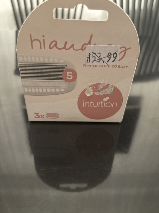 Wkłady do maszynki hiaudrem marki intuition
