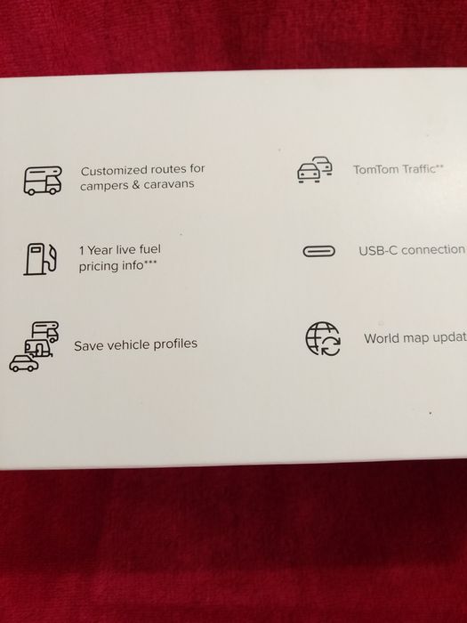 Nawigacja TOMTOM GO Camper Max 700 7" kamper NOWA