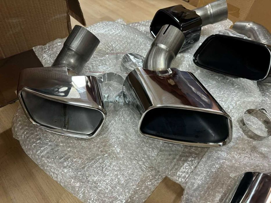 насадки на выхлоп Х5 ф15 насадки бампера х5 накладка ф15 вихлоп Х5 F15