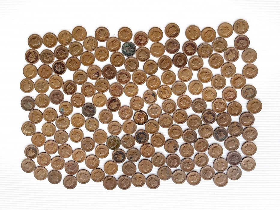 Lote de 164 Moedas 5 Centavos 1927