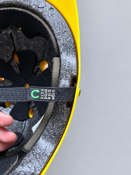Kask rowerowy Urge Endur-O-Matic XL, żółty