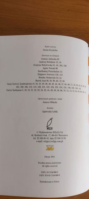 Książka "Kraina wierszy".