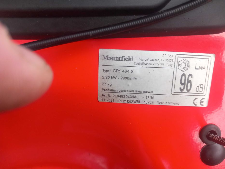 Kosiarka spalinowa z napędem Stiga Mountfield Sp185 jak nowa !!