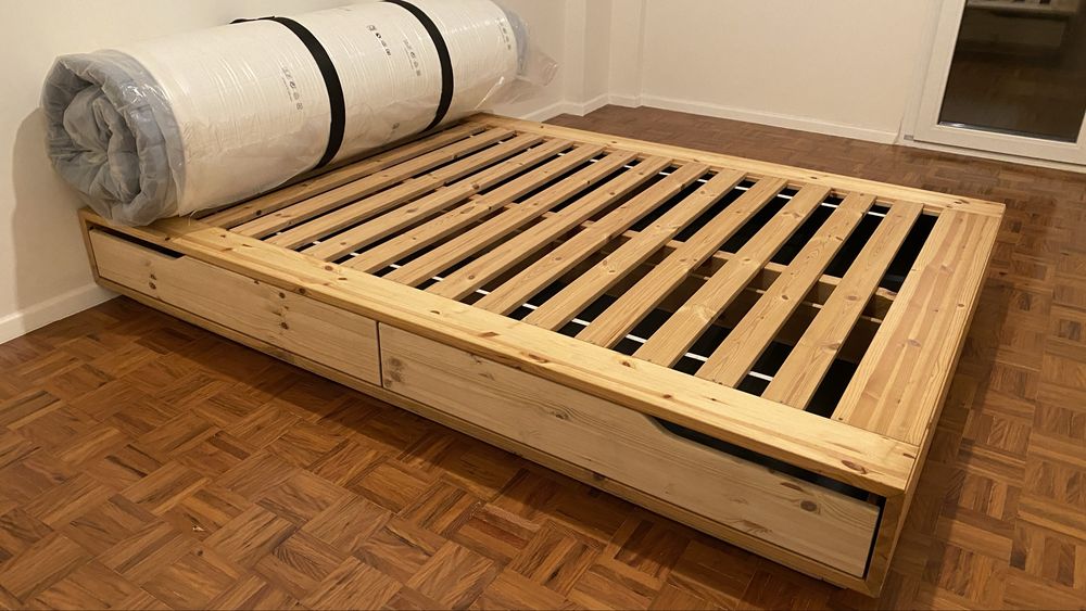Cama + cabeceira