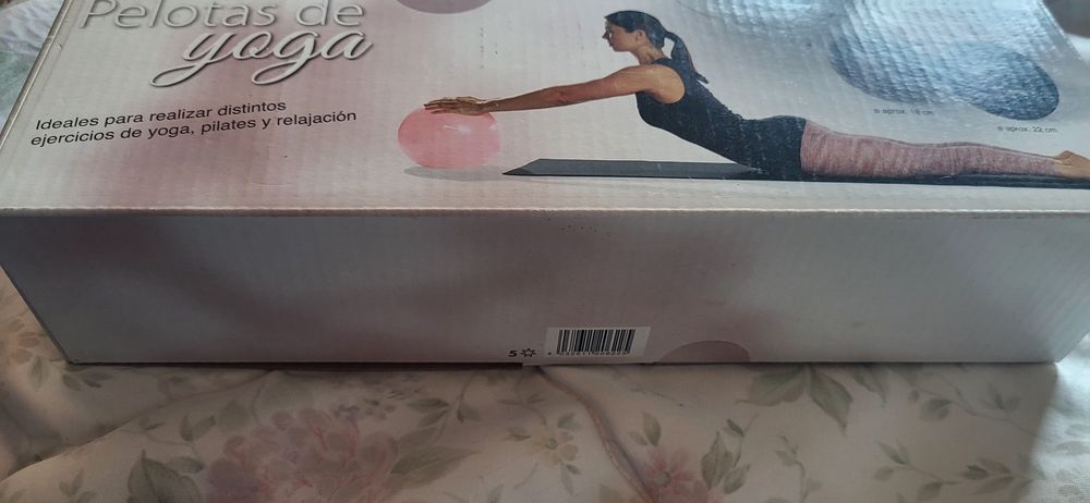 Bolas para Yoga; 3 unidades novas na caixa