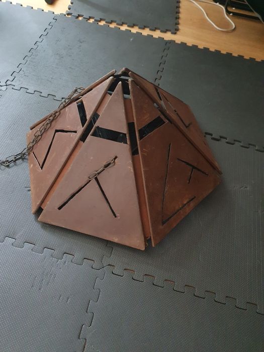 Candeeiro ferro tecto