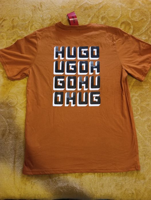 T-shirt Hugo Boss L Salmão NoVa