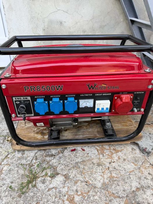 Продам бензиновий генератор Walter Stahl PR8500W