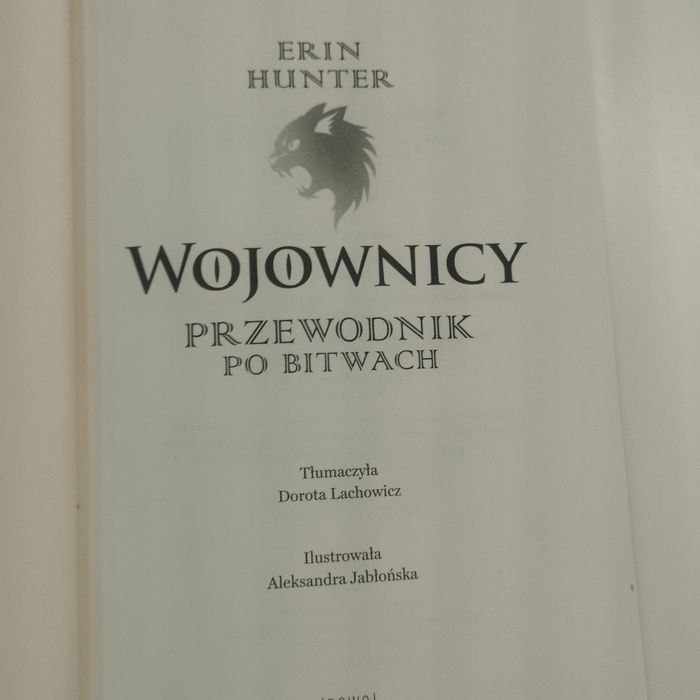 Wojownicy Erin Hunter Przewodnik po bitwach