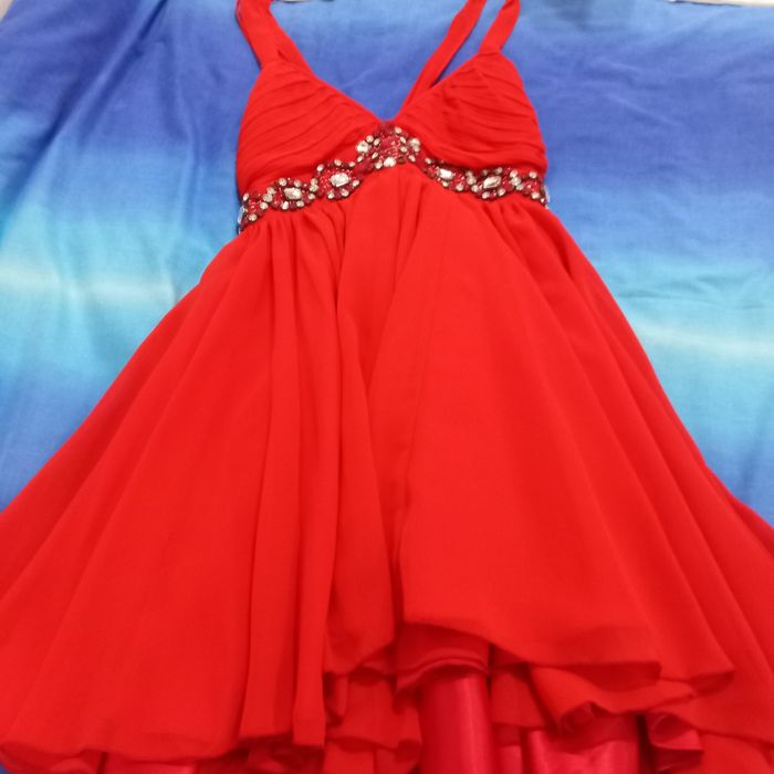 Vestido de cerimonia.
