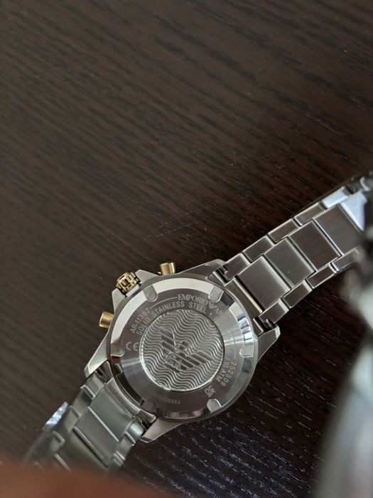 Relógio Emporio Armani Diver Bicolor – Novo