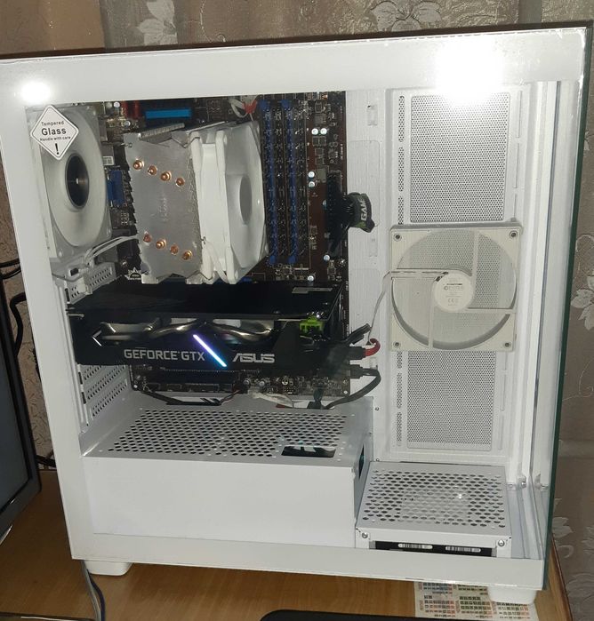 Компьютер: CPU -Intel (4/8)/GTX ASUS 1660 Super/ DDR -16GB/SSD -240 Gb/HDD 3Tb