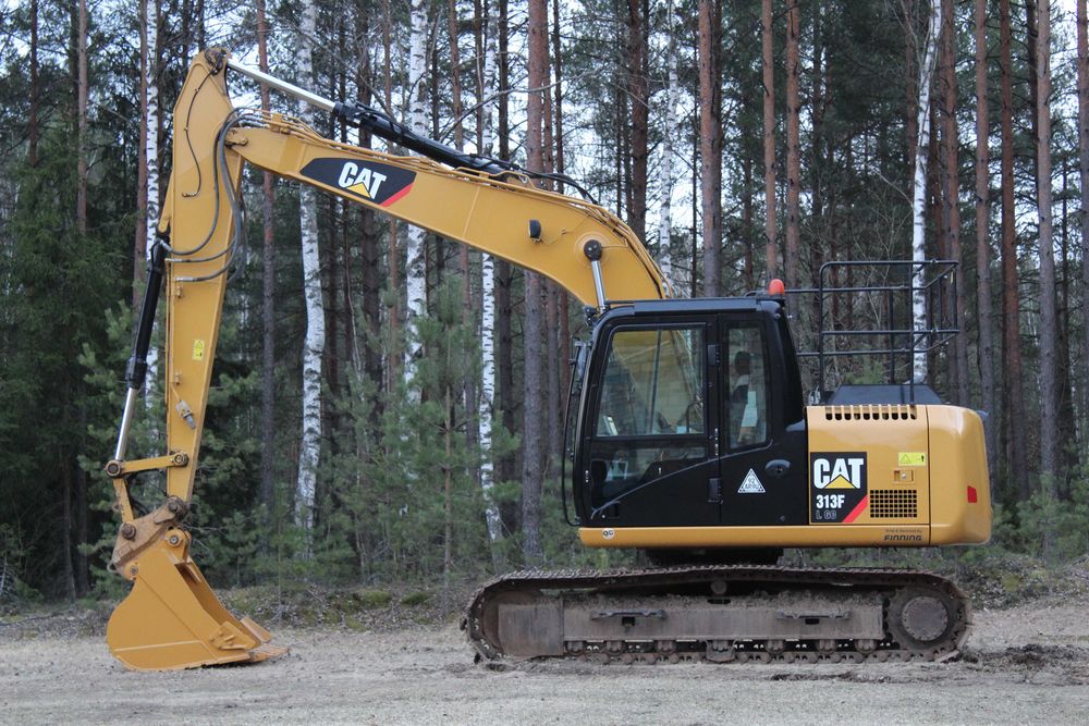 Koparka gąsienicowa Caterpillar CAT 313 FLGC/2017r./4733mth/NOWA ŁYŻKA