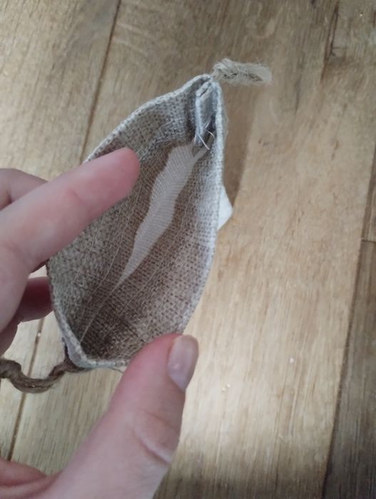 Materiałowe woreczki wielkanocne