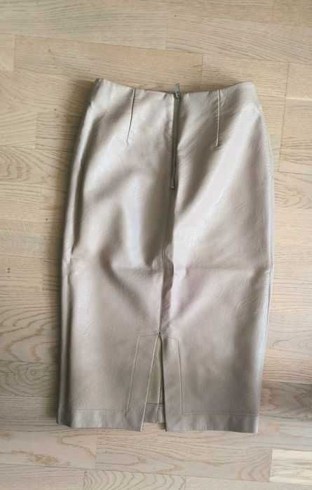 Spodnica z ekoskory ZARA/ спідниця-олівець