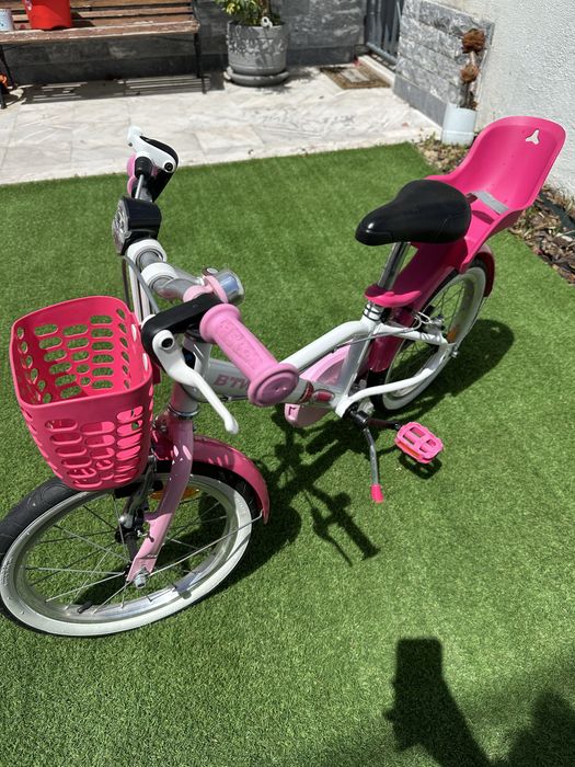Bicicleta criança B'TWIN 16" + OFERTA Acessórios!