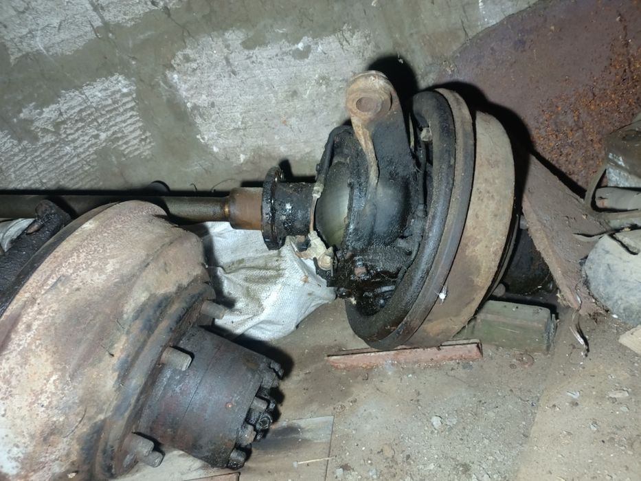 Коробка, раздатка, мосты газ 66