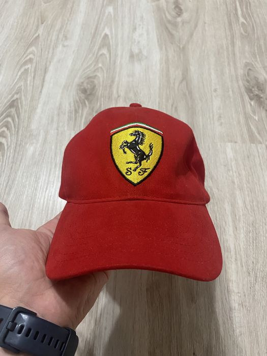 Czapka z daszkiem Ferrari F1 2002 r. Vintage