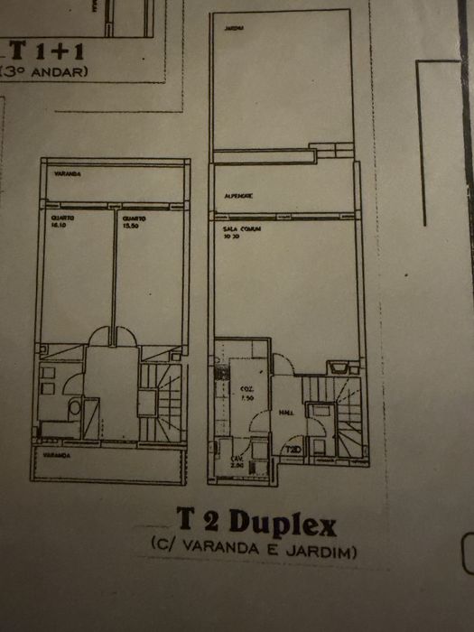 T2 Duplex com piscina privada em LAVRA para arrendar