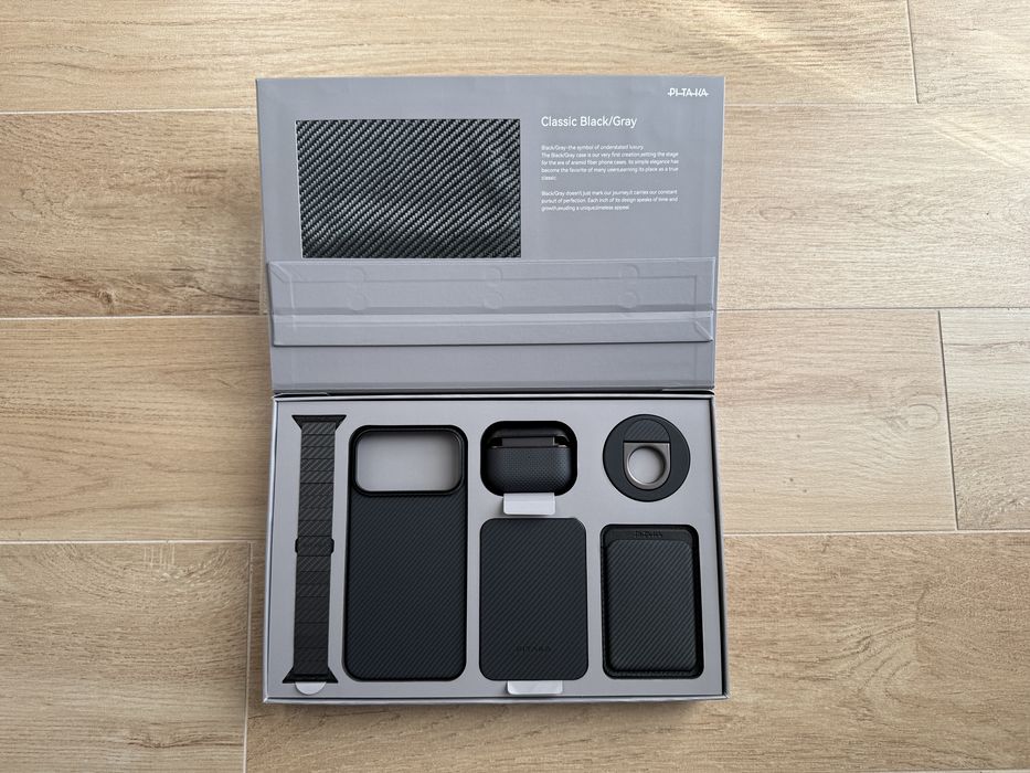Zestaw Pitaka Etui iPhone 17 Pro Max/AirPods/Watch