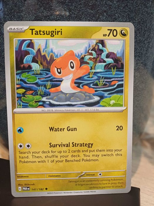 Carta Pokémon Tatsugiri #141